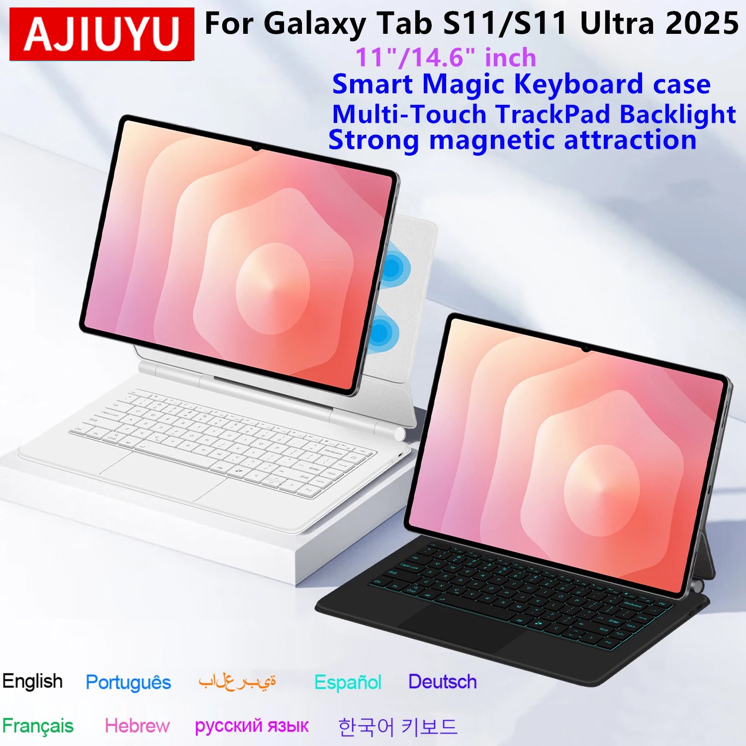 Magic Keyboard Case For Samsun - مراجعة Samsung Tablet Keyboard Accessories وسعره