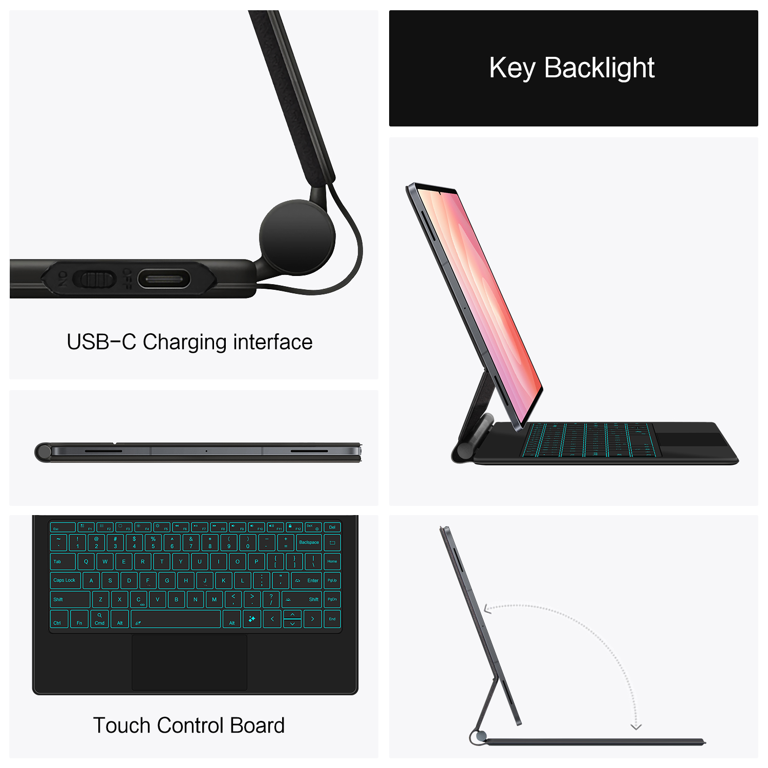 Magic Keyboard Case For Samsun - مراجعة Samsung Tablet Keyboard Accessories وسعره