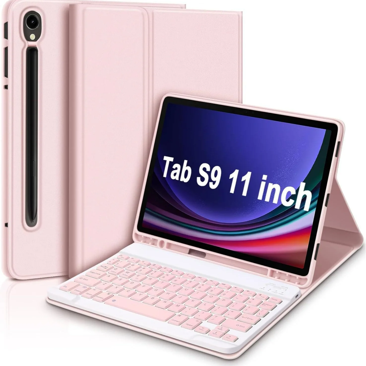 Detachable Bluetooth Keyboard  - مراجعة Samsung Tablet Keyboard Accessories وسعره