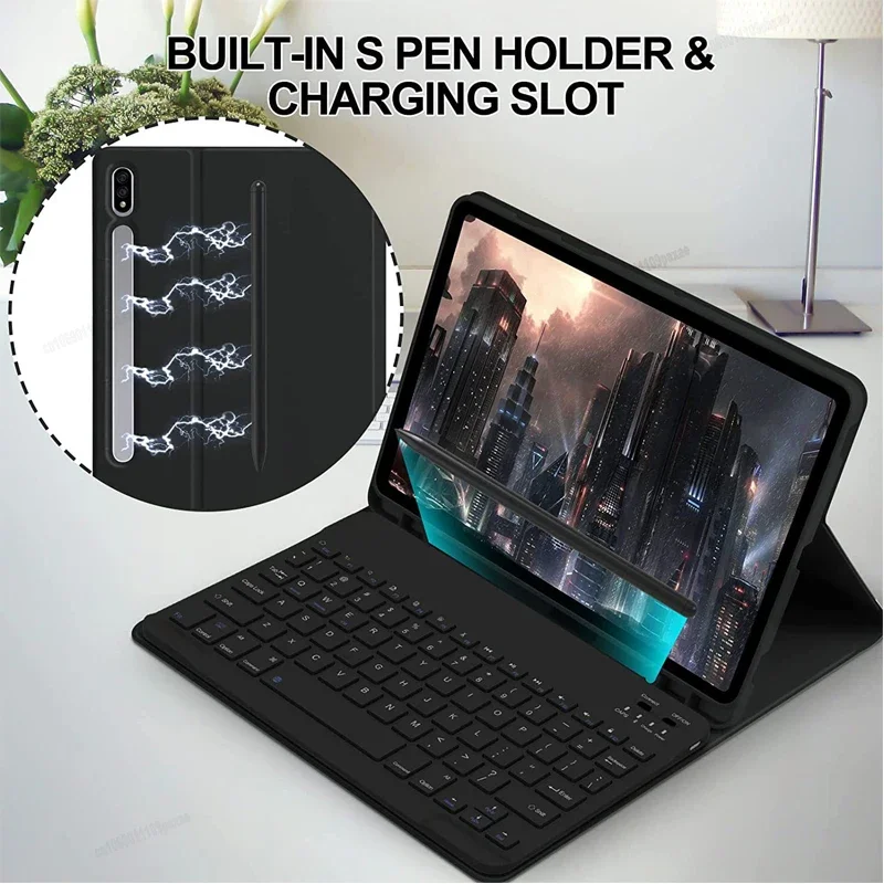 Keyboard Tablet Case for 2025  - مراجعة Samsung Tablet Keyboard Accessories وسعره