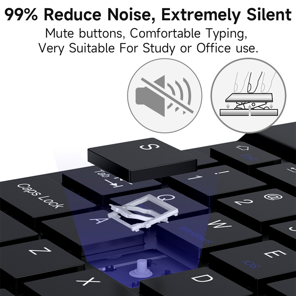Bluetooth Keyboard for IOS And - مراجعة Tablet Accessories Samsung وسعره