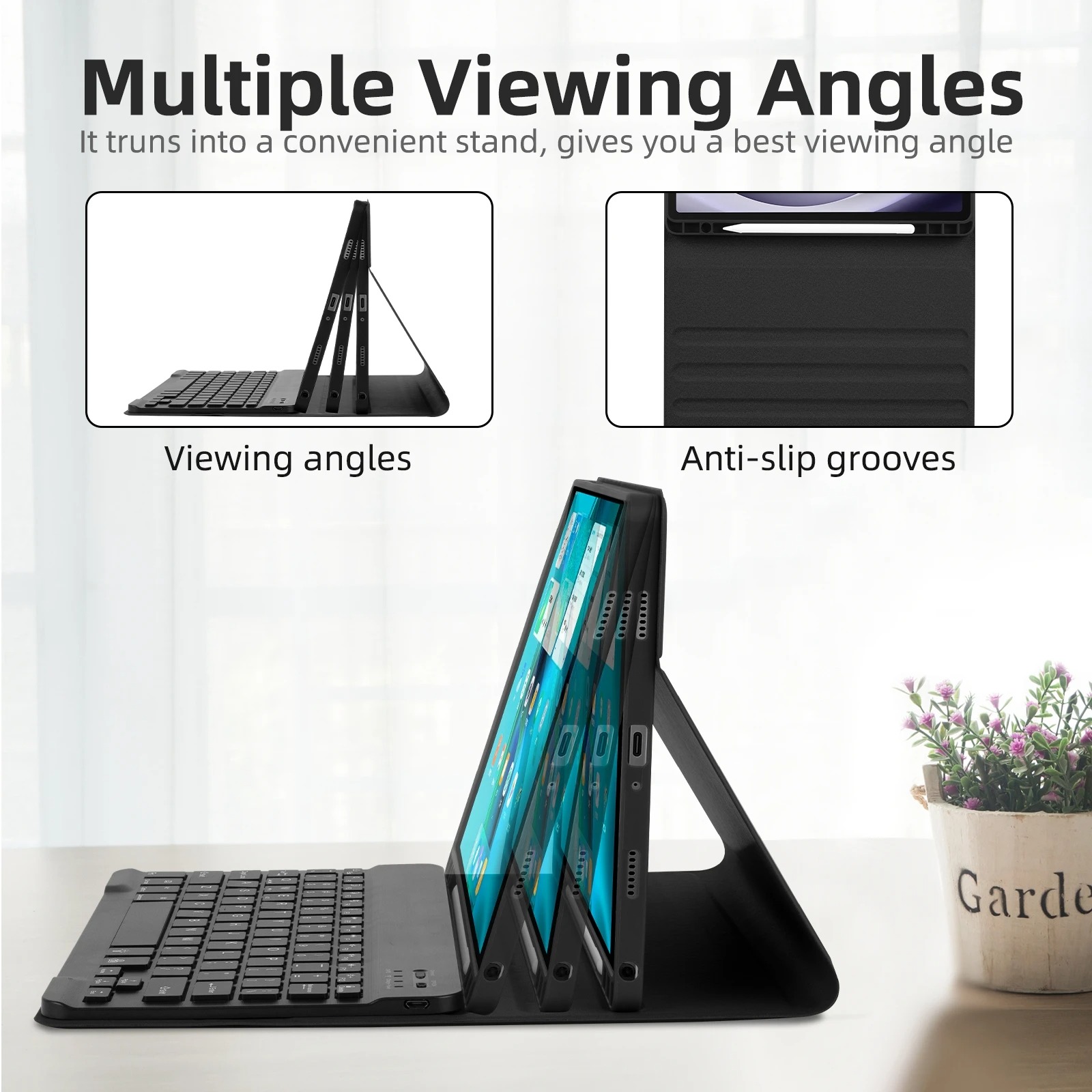 Keyboard Case for Samsung Gala - مراجعة Samsung Tablet Keyboard Accessories وسعره