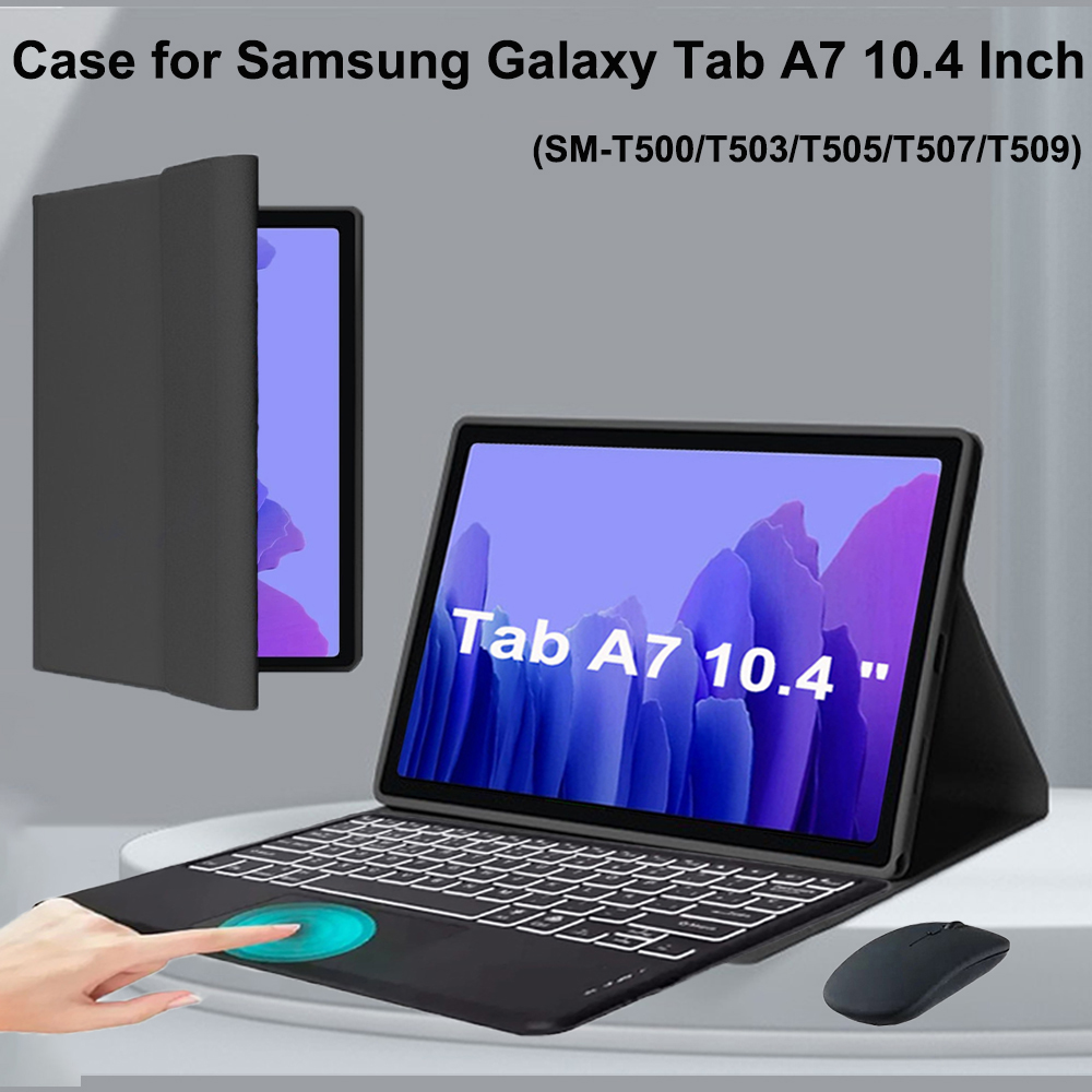 Case for Samsung Galaxy Tab A7 - مراجعة Samsung Tablet Keyboard Accessories وسعره