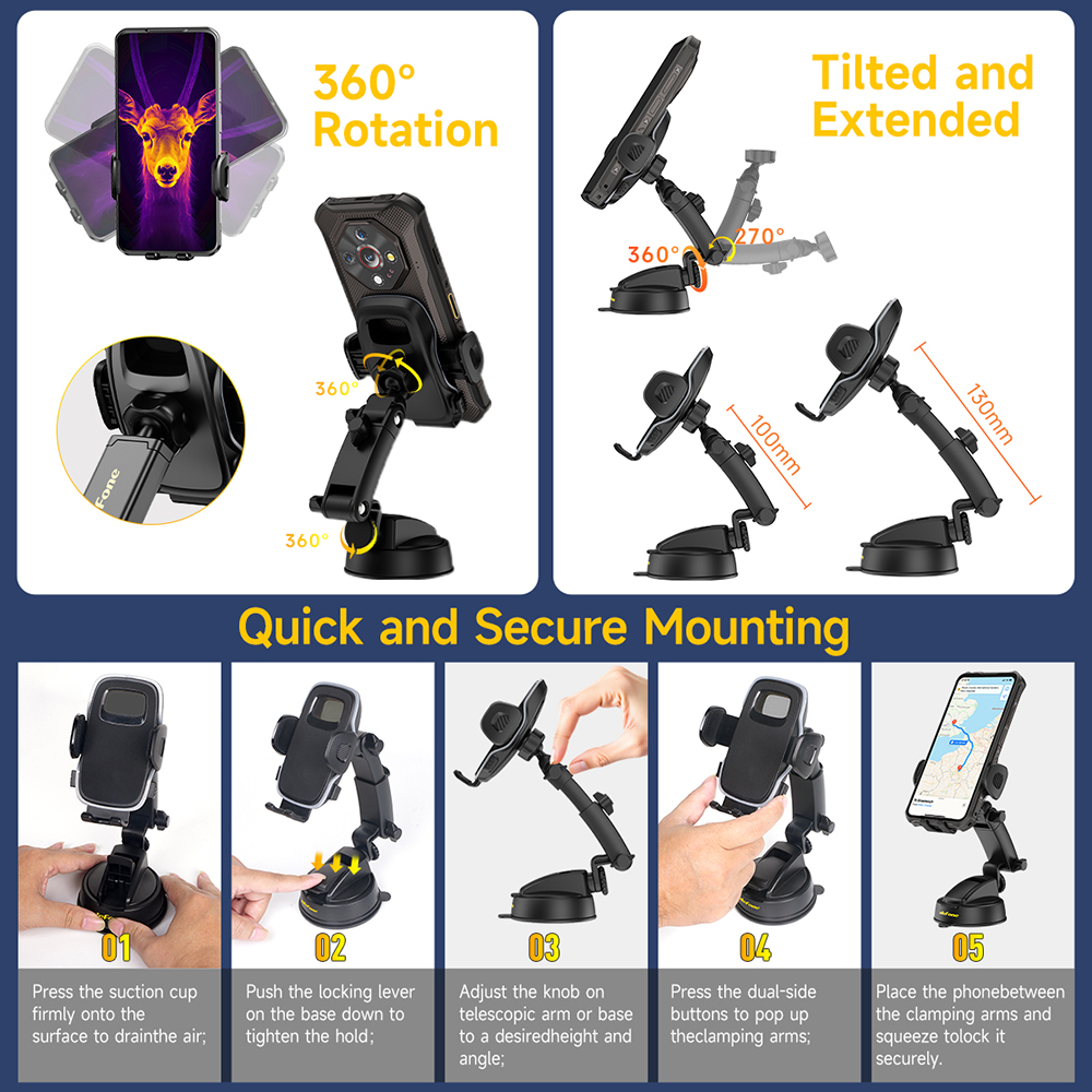 Ulefone Armor Mount Next-Gen V - مراجعة Ulefone Tablet Accessories وسعره