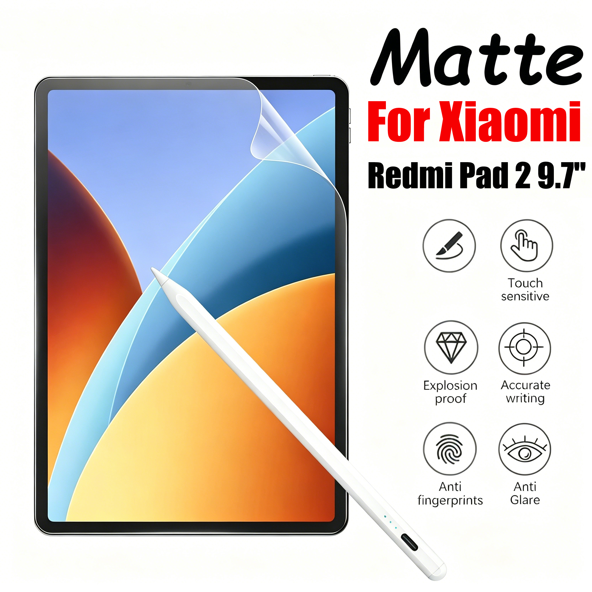 Paper Like Film for Xiaomi Red - مراجعة Xiaomi Tablet Accessories وسعره