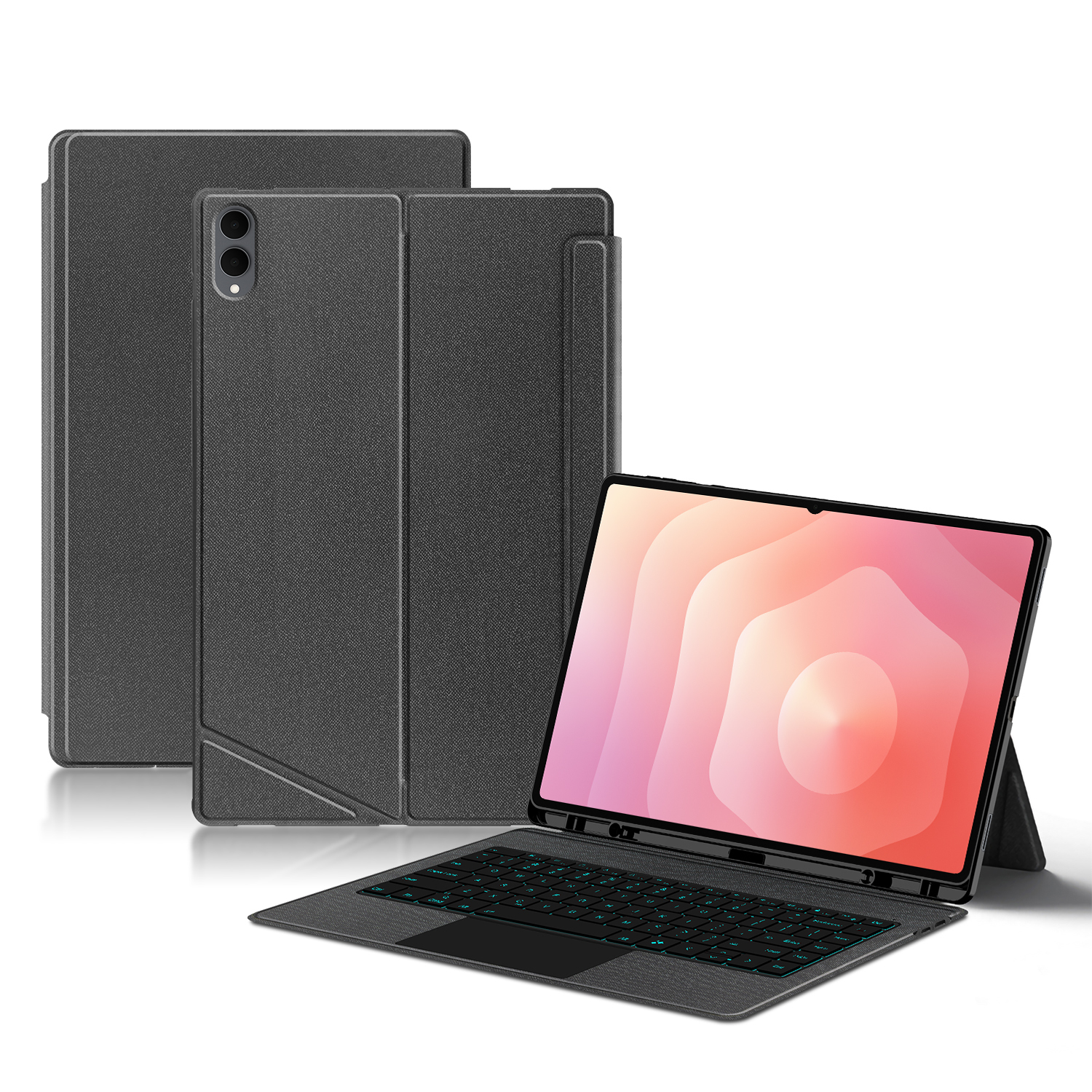 Backlight Magic Keyboard For S - مراجعة Tablet Accessories Samsung وسعره