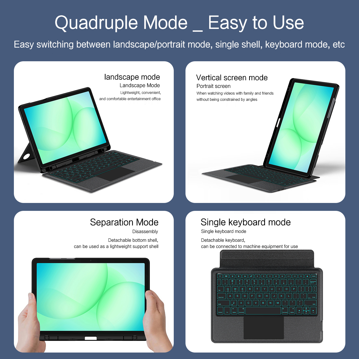TouchPad Keyboard for Samsung  - مراجعة Samsung Tablet Keyboard Accessories وسعره