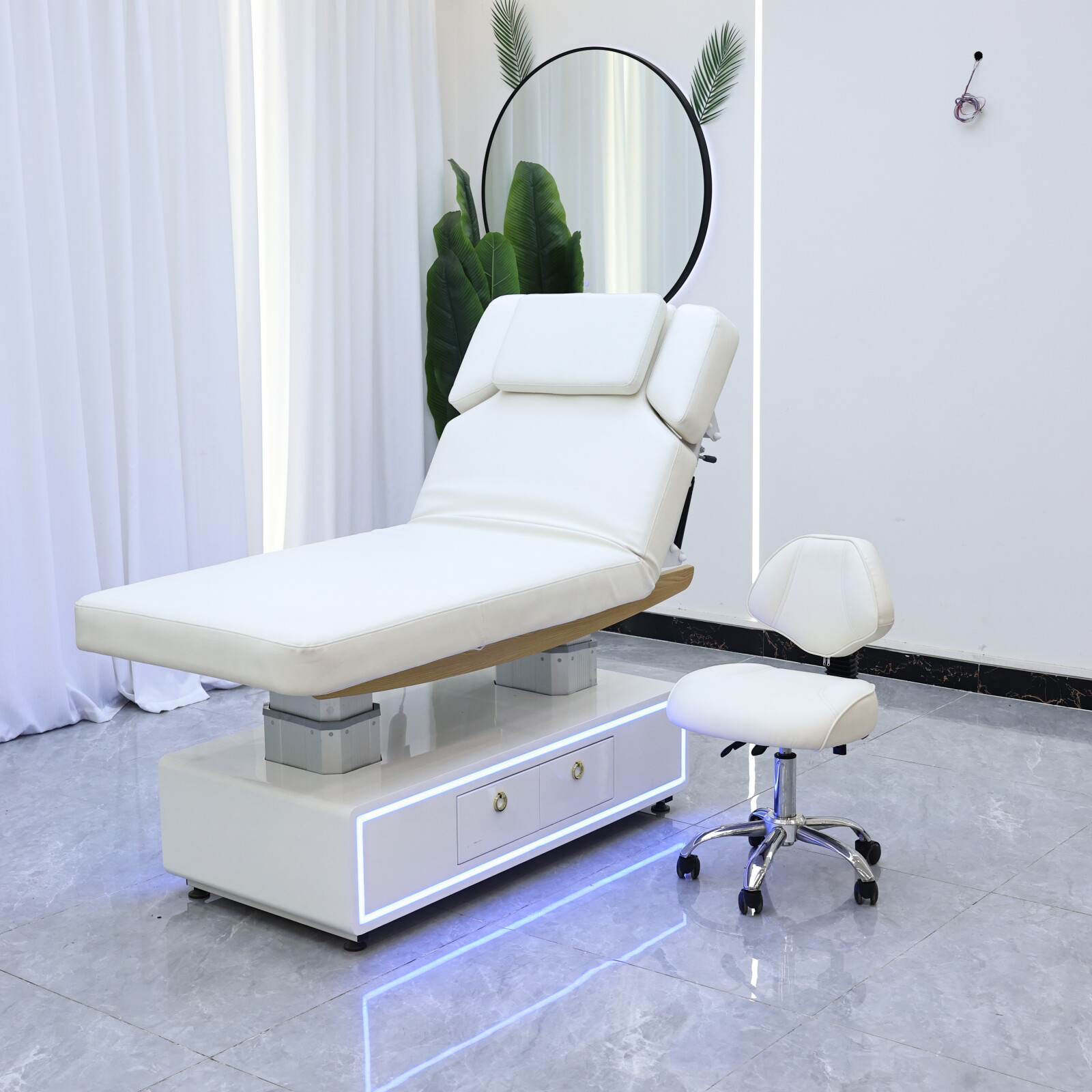 2026 Electric Lifting, White B - مراجعة Massage Table Accessories Uk وسعره