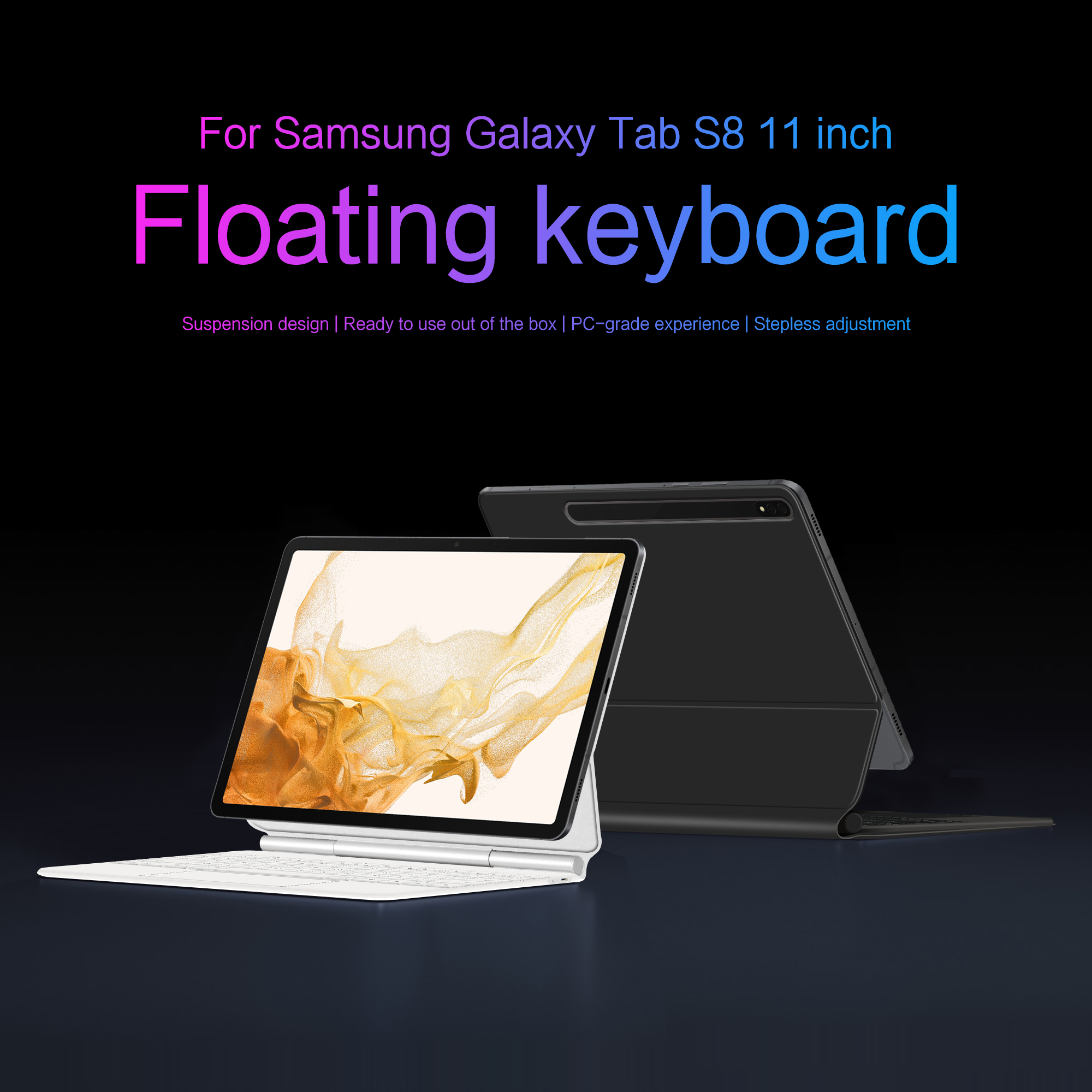 LFOIQN Magic Keyboard for Sams - مراجعة Tablet Accessories Samsung وسعره
