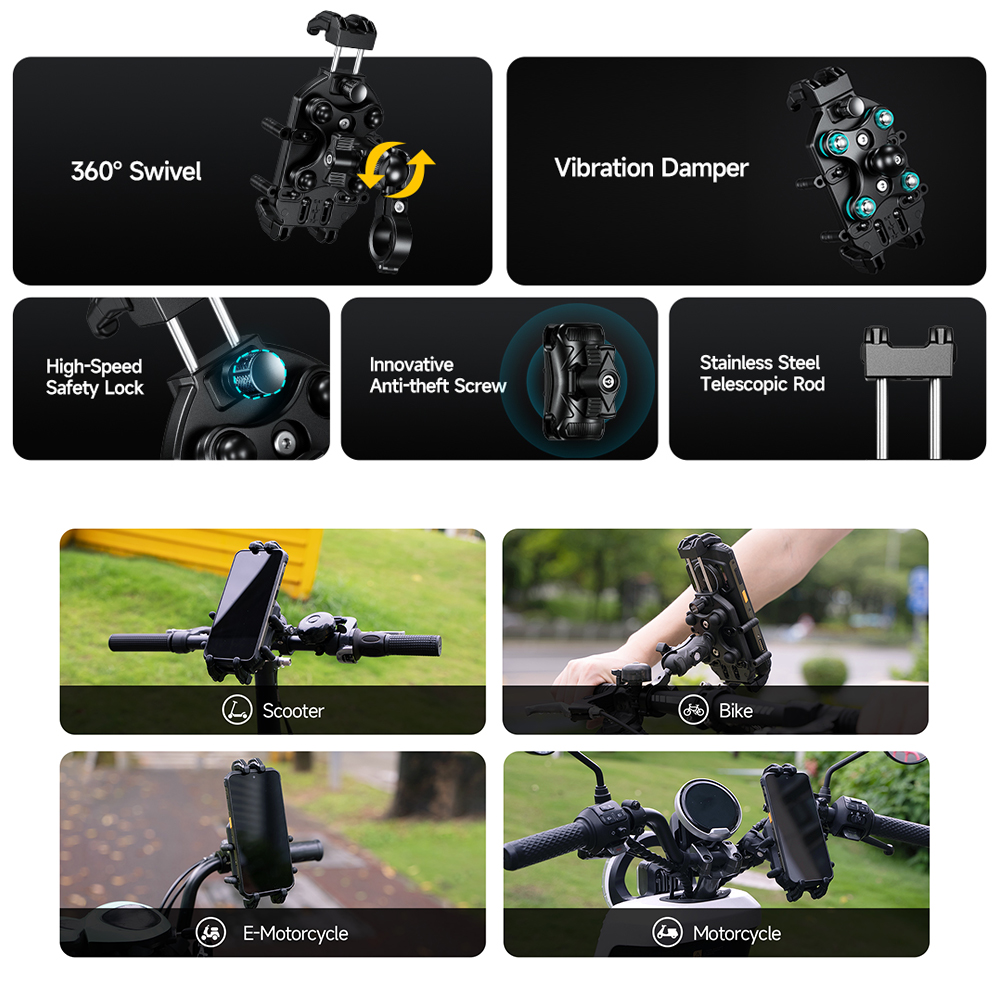 Ulefone Universal handlebar ph - مراجعة Ulefone Tablet Accessories وسعره