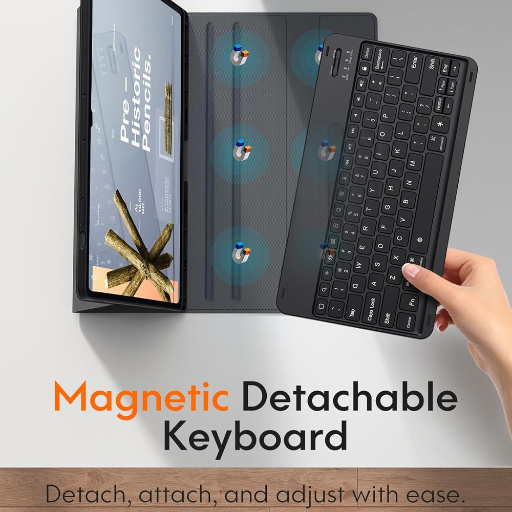 Case for Samsung Galaxy Tab S1 - مراجعة Samsung Tablet Keyboard Accessories وسعره
