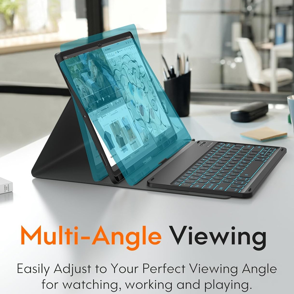 Case for Samsung Galaxy Tab S1 - مراجعة Samsung Tablet Keyboard Accessories وسعره