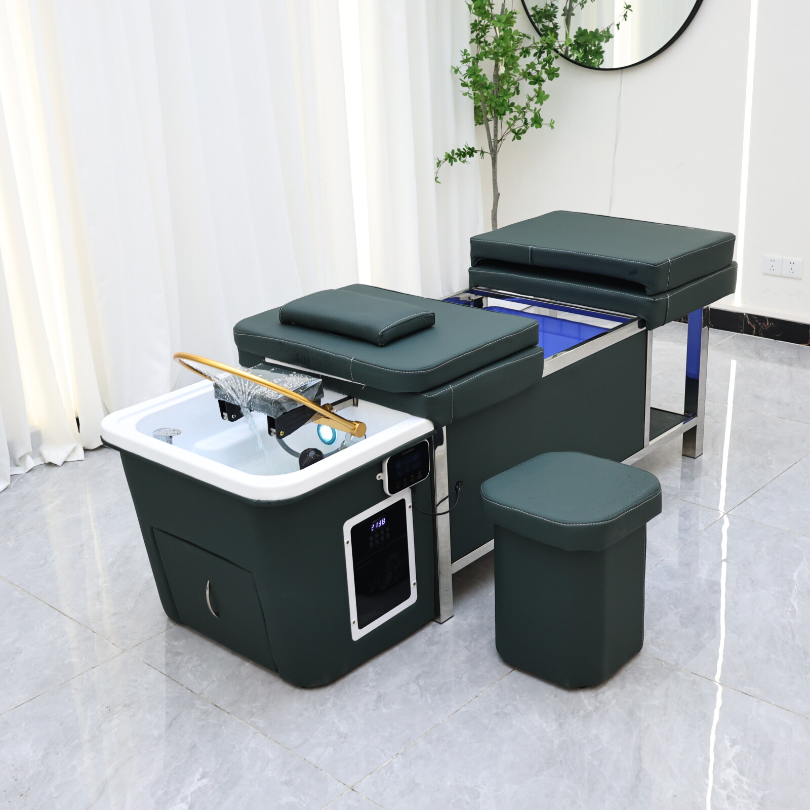 Head SPA Massage Shampoo Beds  - مراجعة Massage Table Accessories Uk وسعره