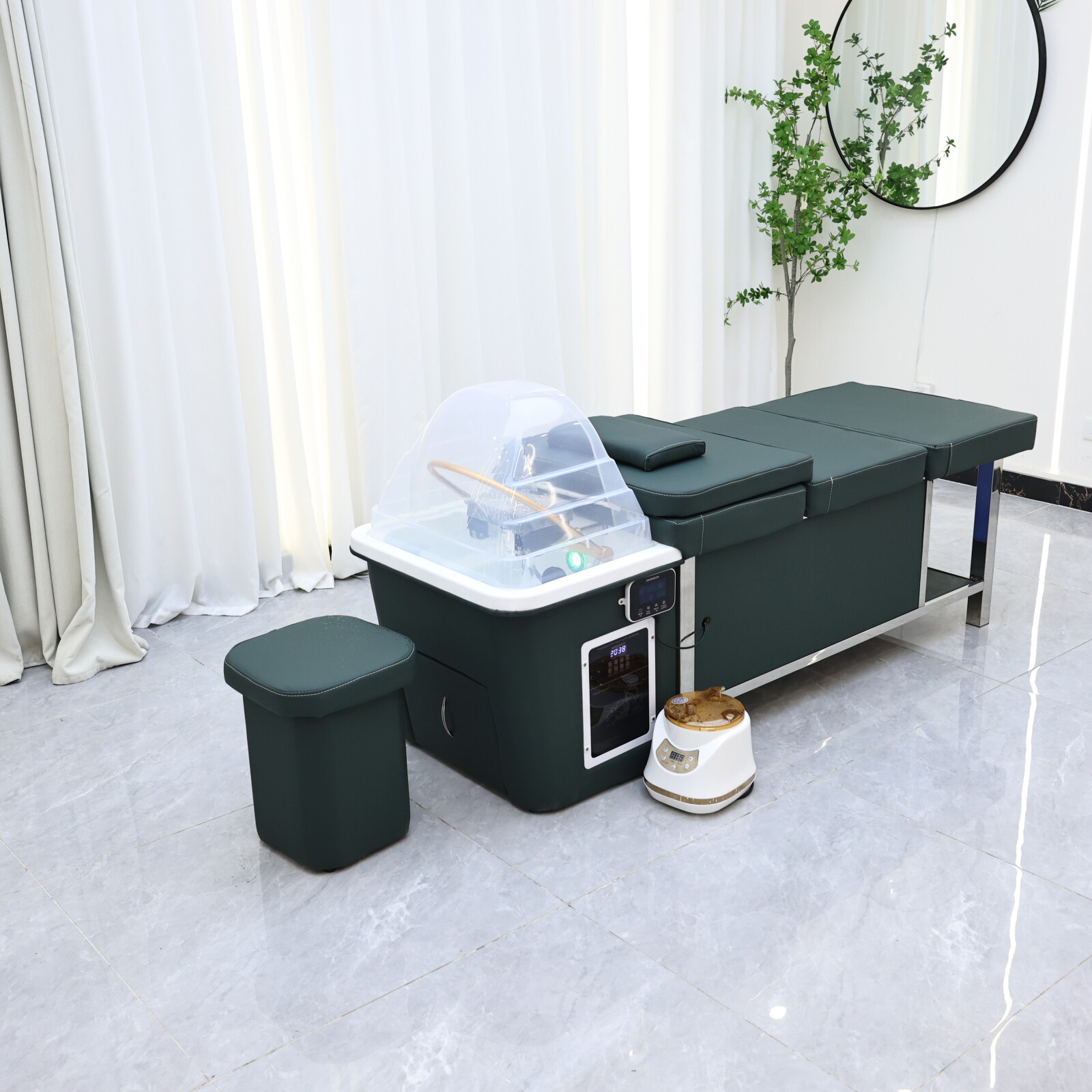 Head SPA Massage Shampoo Beds  - مراجعة Massage Table Accessories Uk وسعره