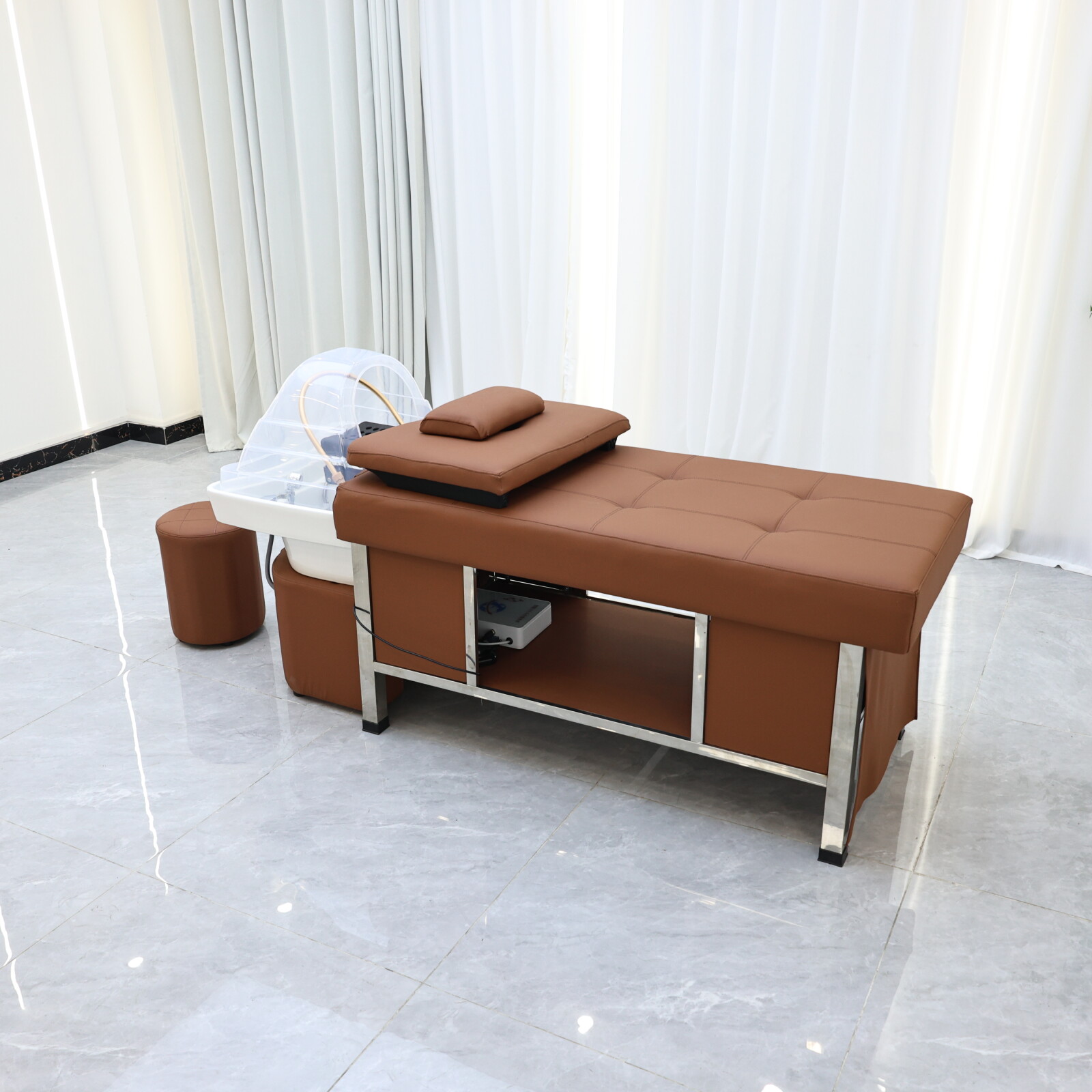 Head SPA Massage Shampoo Beds, - مراجعة Massage Table Accessories Uk وسعره