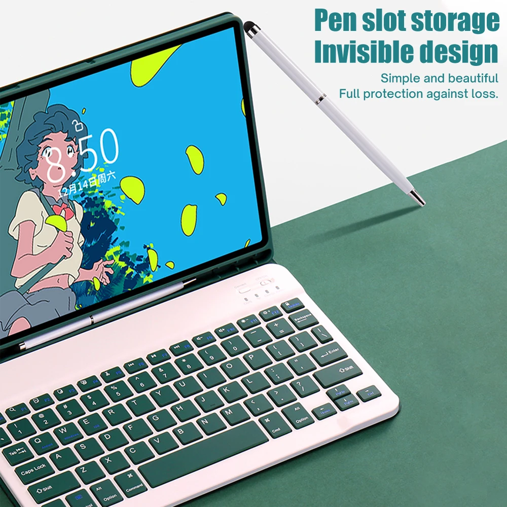 For Samsung Galaxy Tab S10 Fe+ - مراجعة Samsung Tablet Keyboard Accessories وسعره