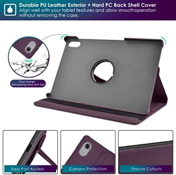 360 Rotating Case for Huawei M - مراجعة Huawei Tablet Accessories وسعره