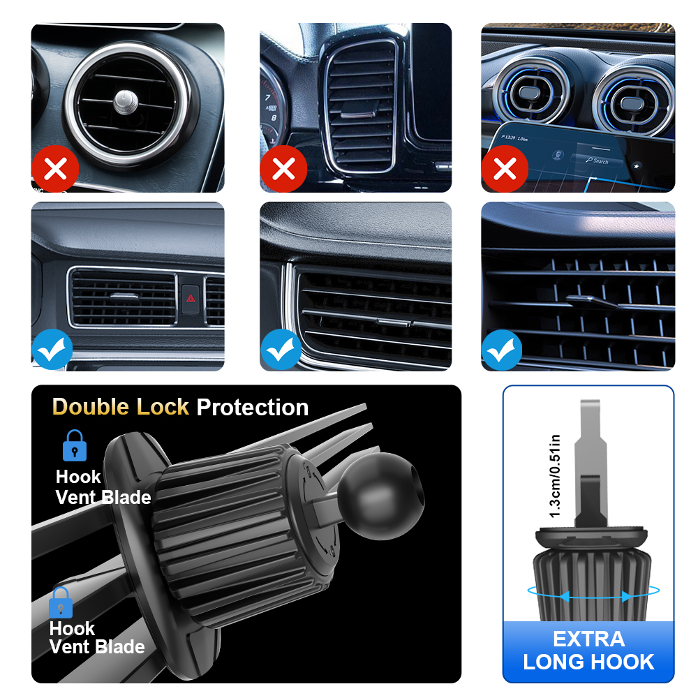 Universal Car Air Vent Tablet  - مراجعة Tablet Accessories Samsung وسعره
